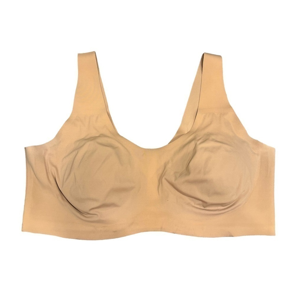 Knix Wireless Bra Size 40dd Wireless Scoop Neck Tan